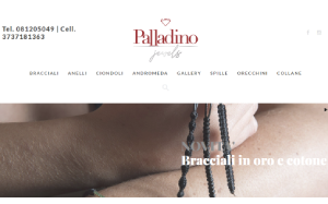 Il sito online di Palladino Jewels