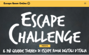 Il sito online di Escape Room Online