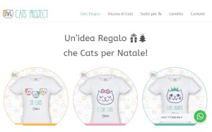 Il sito online di Cats Project