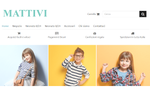 Il sito online di Mattivi shop