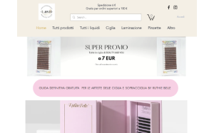 Il sito online di Lashmakershop