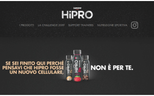 Il sito online di Hipro Danone