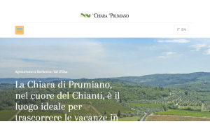 Il sito online di La Chiara di Prumiano