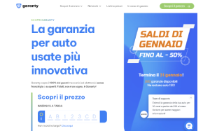 Il sito online di Garanty