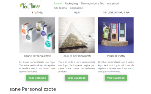 Il sito online di Herbal Tea Time