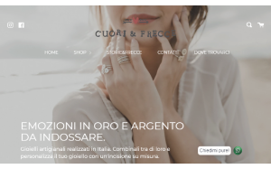 Il sito online di Cuori & Frecce