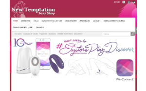 Il sito online di New Temptation