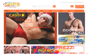 Il sito online di Castro Market