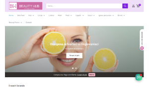 Il sito online di Beauty Hub