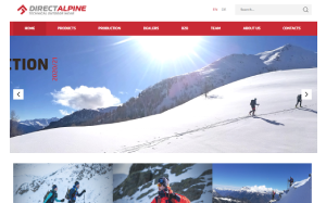 Il sito online di Direct Alpine