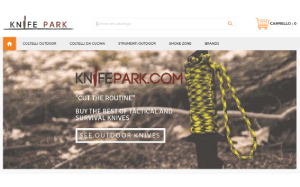 Il sito online di Knife Park