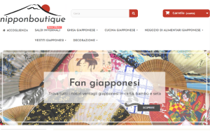 Il sito online di Nippon Boutique