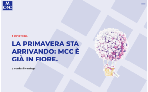 Il sito online di MCC Italia