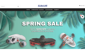 Visita lo shopping online di Sublue