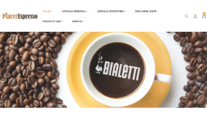 Il sito online di PiacerEspresso