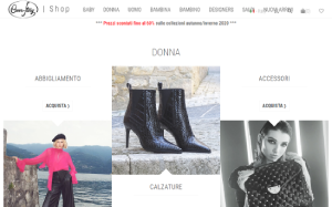 Il sito online di cover Story Shop