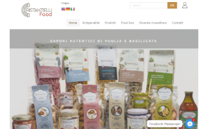 Il sito online di Cristantielli Food