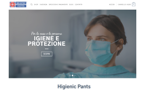 Il sito online di Higienic Pants