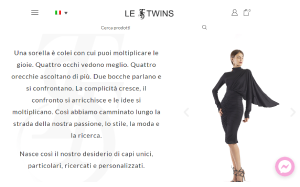 Il sito online di Le Twins