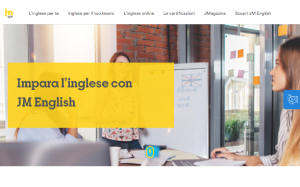 Il sito online di JM English