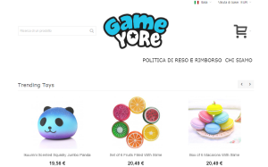 Visita lo shopping online di Game Yore