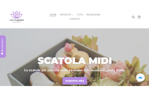 Il sito online di I Do Flowers