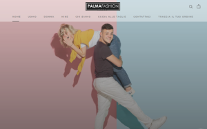 Il sito online di Palma Fashion Boutique