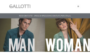 Il sito online di Gallotti