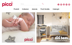 Visita lo shopping online di Picci