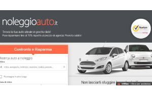 Il sito online di Noleggioauto