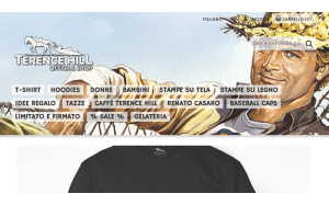 Il sito online di Terence Hill Shop