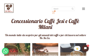 Il sito online di Lo.Ro. Caffe