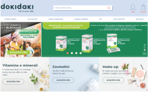 Il sito online di Dokidaki