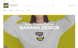 Il sito online di Banana design