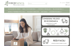 Il sito online di Coco Papaya