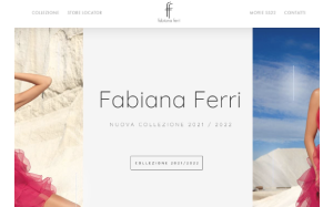 Il sito online di Fabiana Ferri