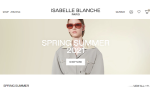 Visita lo shopping online di Isabelle Blanche