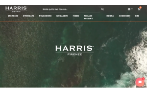 Visita lo shopping online di Harris Firenze