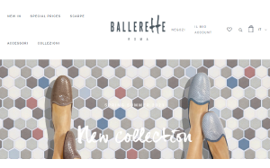 Il sito online di Ballerette