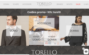 Visita lo shopping online di Torello Abbigliamento