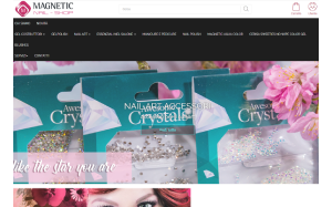 Il sito online di Magnetic Nail Shop