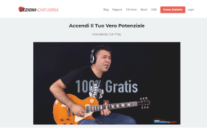 Il sito online di Lezioni di Chitarra