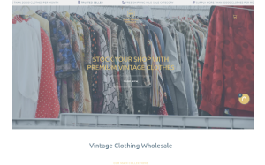 Il sito online di Italian vintage wholesale