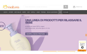 Il sito online di Natura Cosmetici Brasiliani