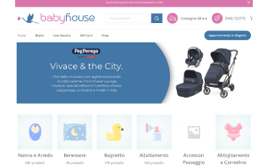 Il sito online di Baby House Shop