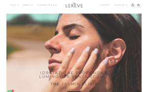 Il sito online di Lereve beauty