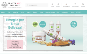 Il sito online di Beauty and the Best