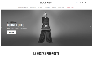 Il sito online di Blufrida