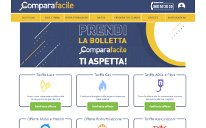 Il sito online di Comparafacile