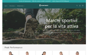 Il sito online di Runforest